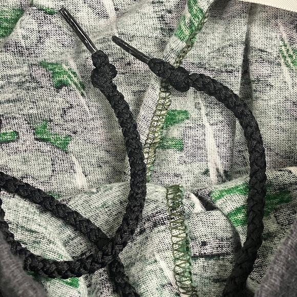 NFL NEW YORK JETS Lighting Print VTG 90s Parachute Pants Size XL Green - Picture 9 of 12